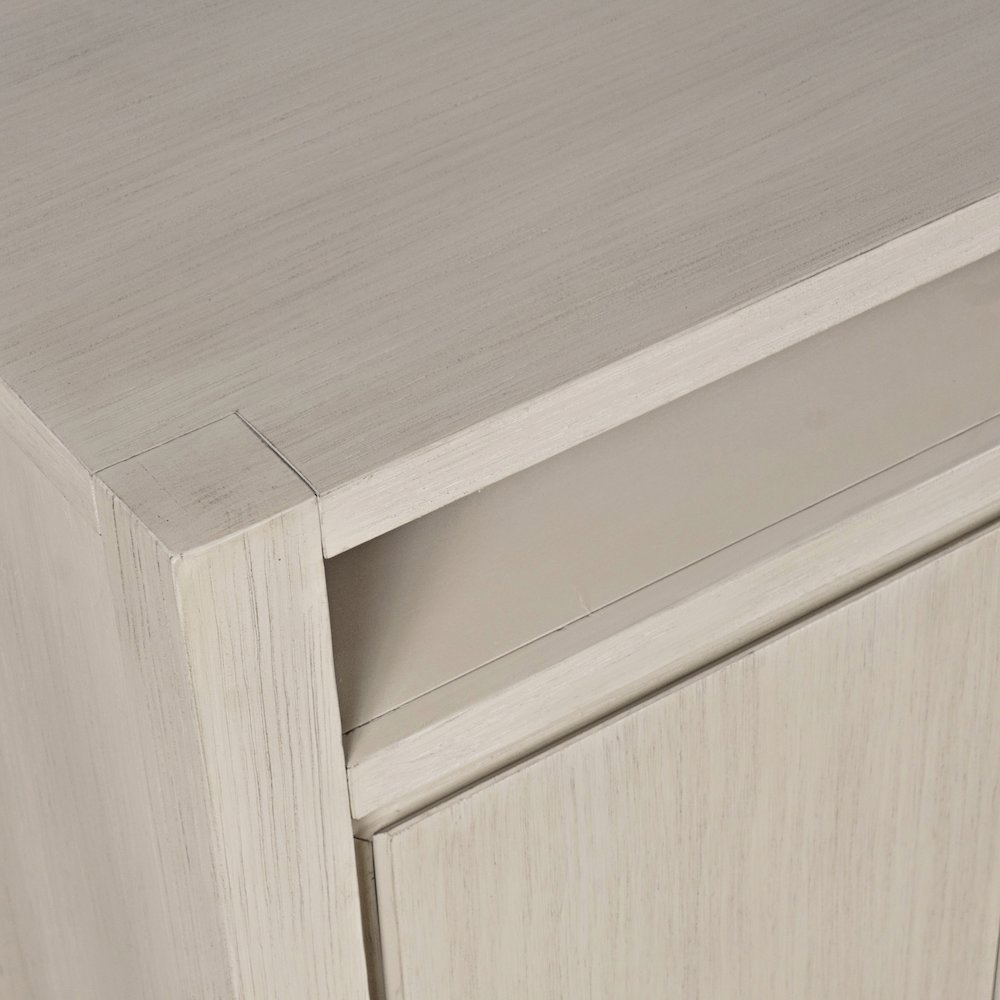 70" Modern Transitional Media Console TV Stand with Four-Door Cabinet Storage. Picture 3