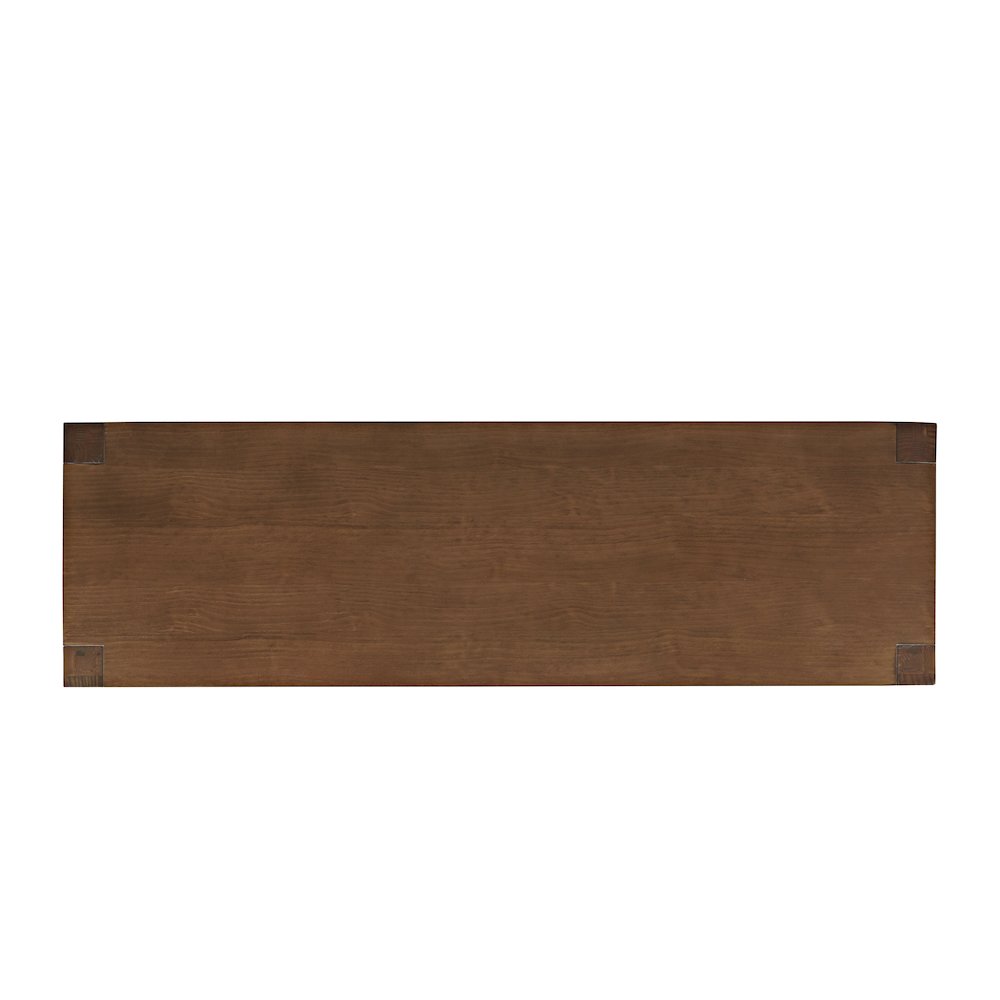 60" Modern Transitional Media Console TV Stand with Four-Door Cabinet Storage. Picture 6