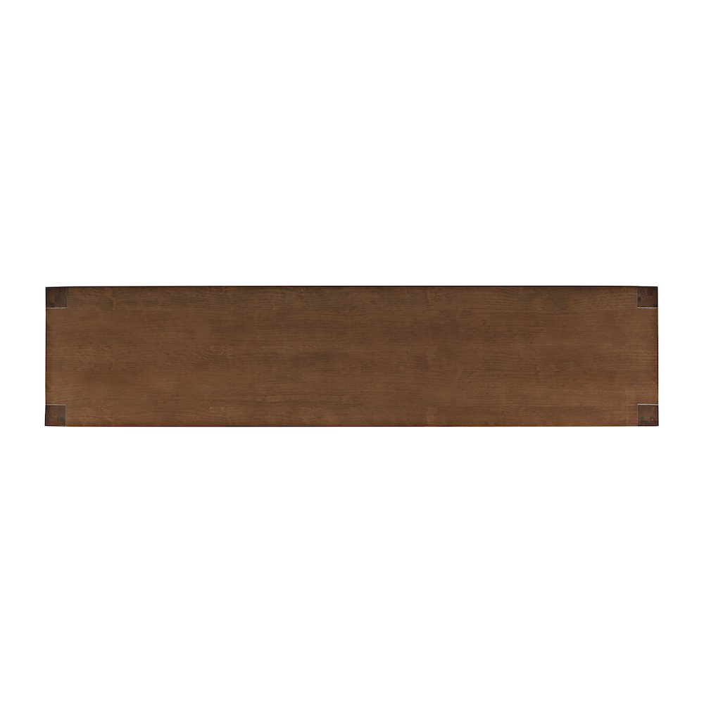 80" Modern Transitional Media Console TV Stand with Four-Door Cabinet Storage. Picture 6