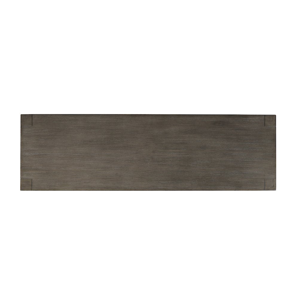 60" Modern Transitional Media Console TV Stand with Four-Door Cabinet Storage. Picture 6