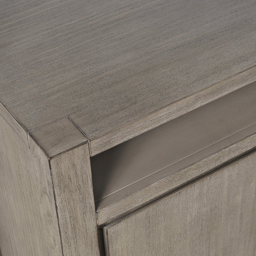 70" Modern Transitional Media Console TV Stand with Four-Door Cabinet Storage. Picture 3
