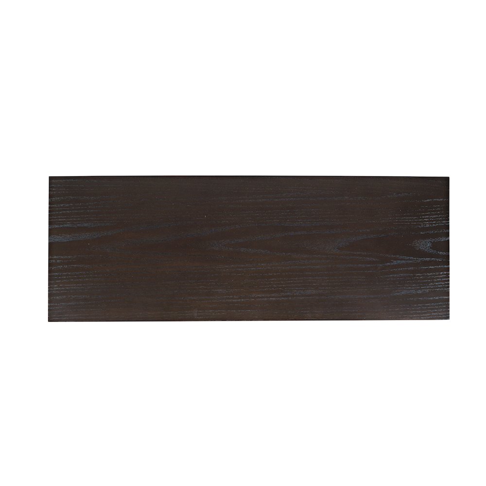 Brentwood Modern 50" Sofa Console Table with Drawers and Storage Shelves. Picture 6