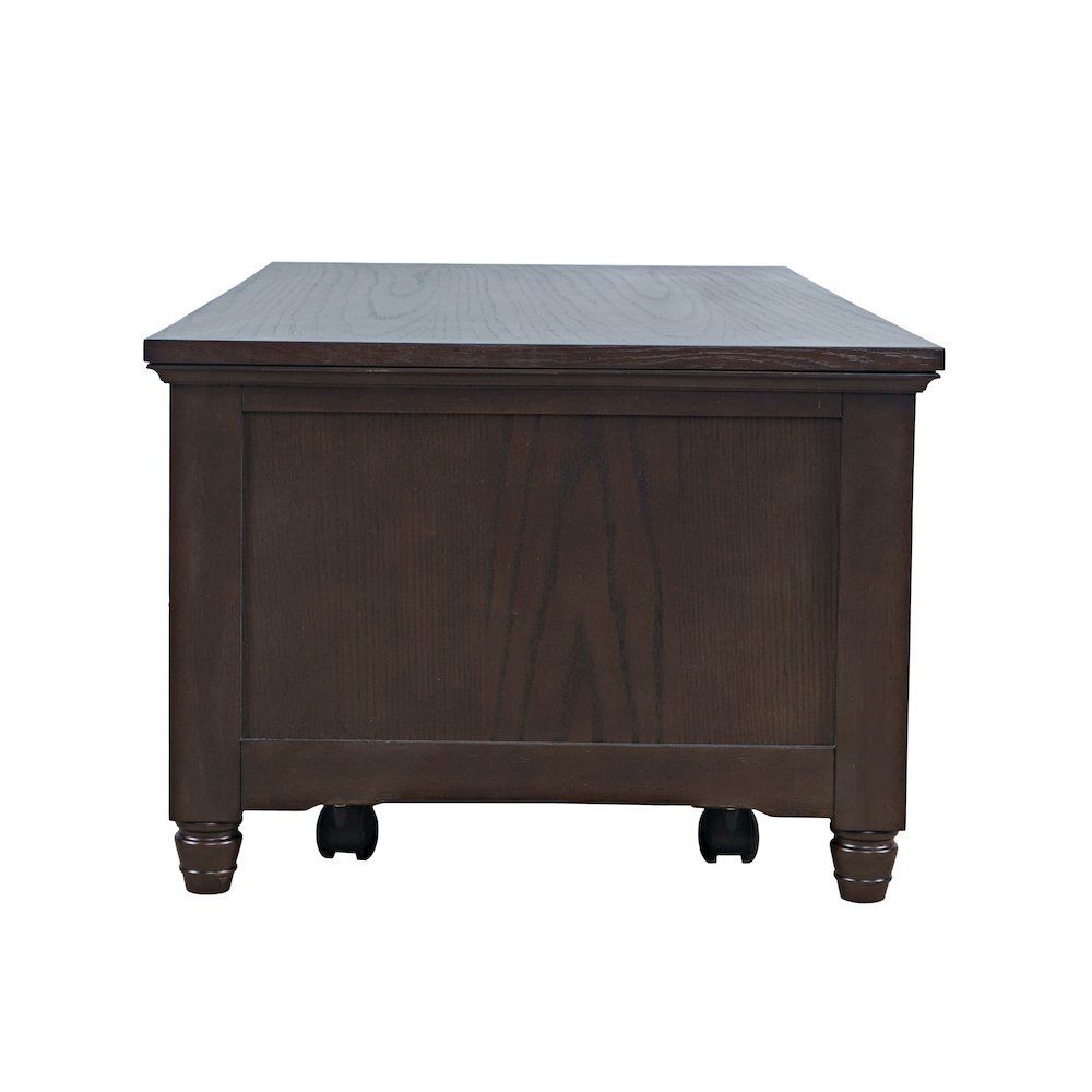 Brentwood Modern Transitional Lift-Top Coffee Table With Storage. Picture 4