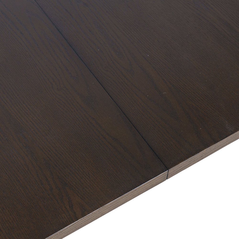 Brentwood Modern Transitional 102" Double Pedestal Dining Table. Picture 4