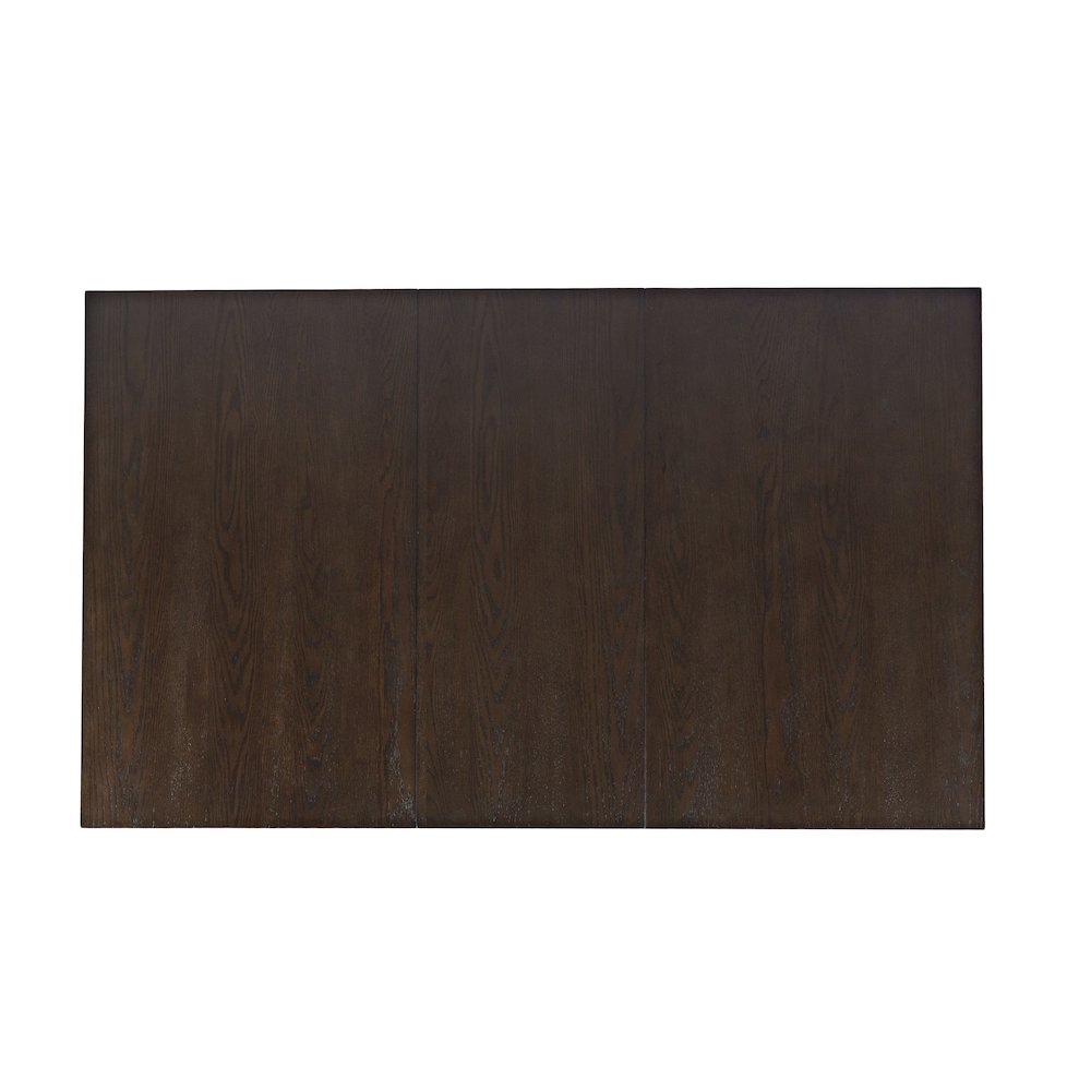 Brentwood Modern Transitional 72" Rectangular Dining Table with Extension. Picture 5