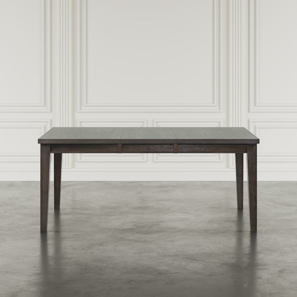 Brentwood Modern Transitional 72" Rectangular Dining Table with Extension. Picture 6