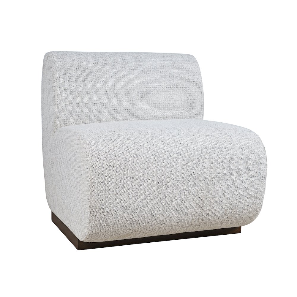 Modern Banquette Upholstered Sectional One Seat Bench with Performance Fabric. Picture 2
