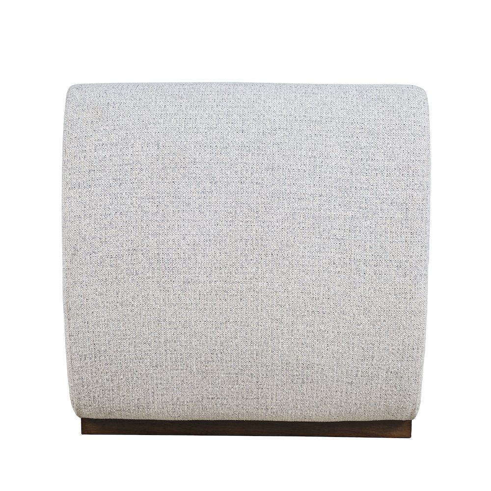 Modern Banquette Upholstered Sectional One Seat Bench with Performance Fabric. Picture 6