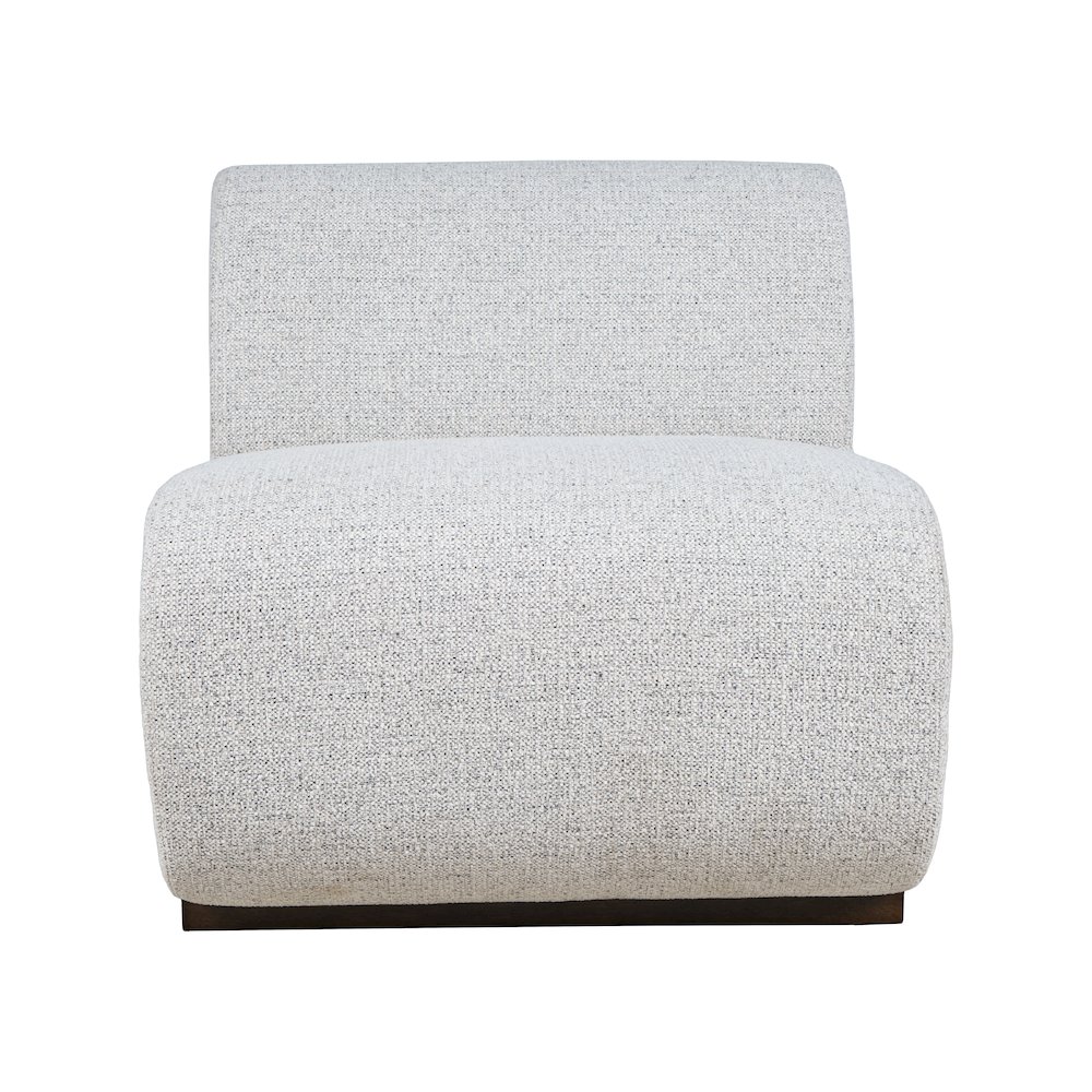 Modern Banquette Upholstered Sectional One Seat Bench with Performance Fabric. Picture 1