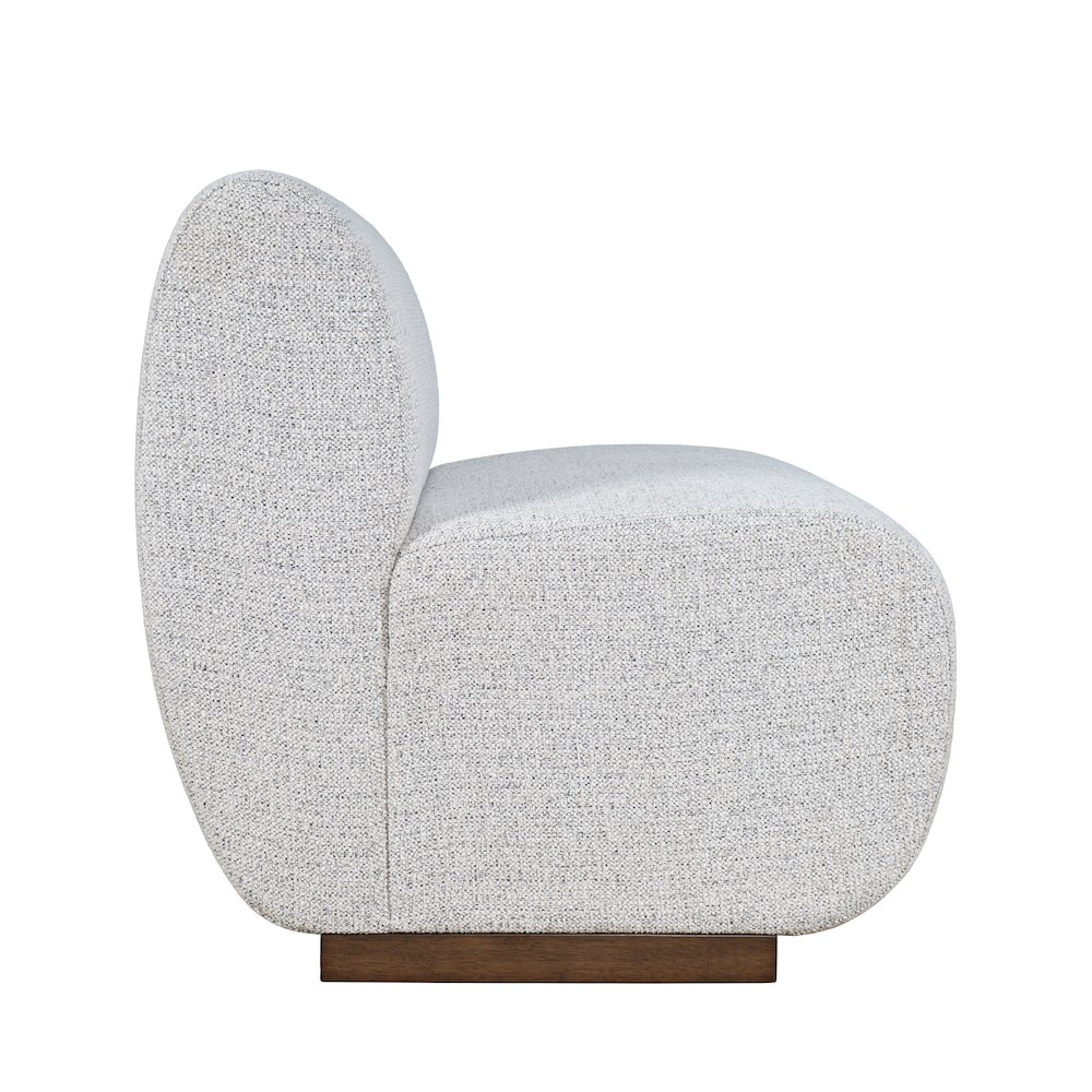 Modern Banquette Upholstered Sectional One Seat Bench with Performance Fabric. Picture 4