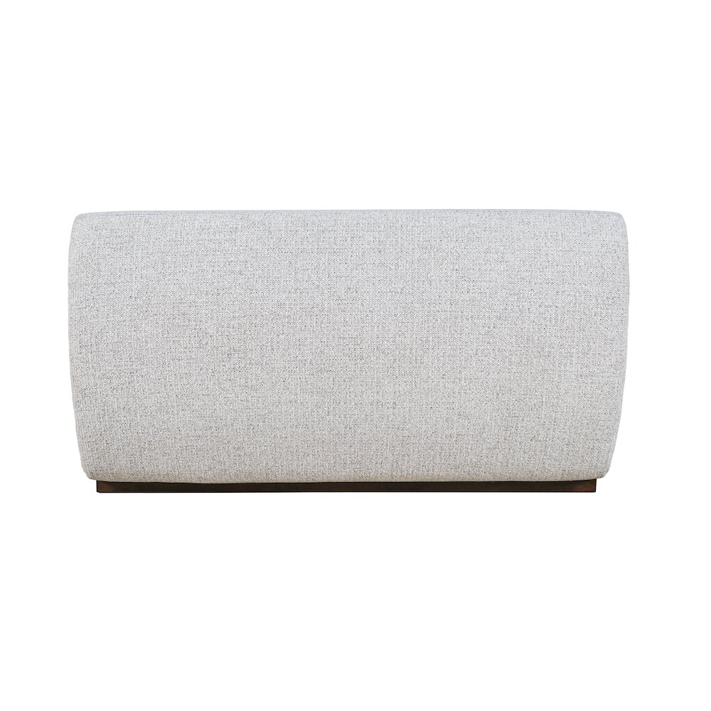 Milano Modern Banquette Sectional Three Seat Bench with Performance Fabric. Picture 6