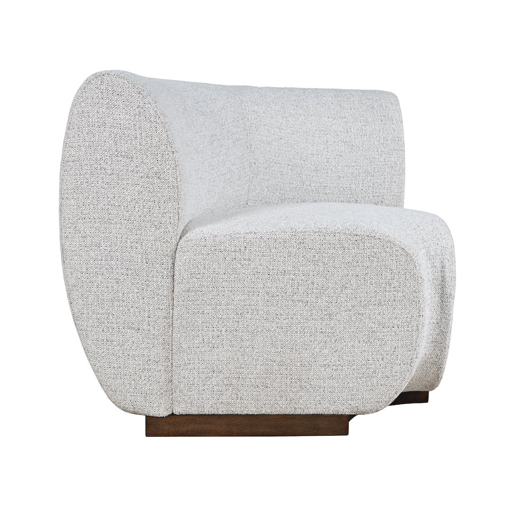 Banquette Upholstered Sectional Corner Wedge Seating with Performance Fabric. Picture 2