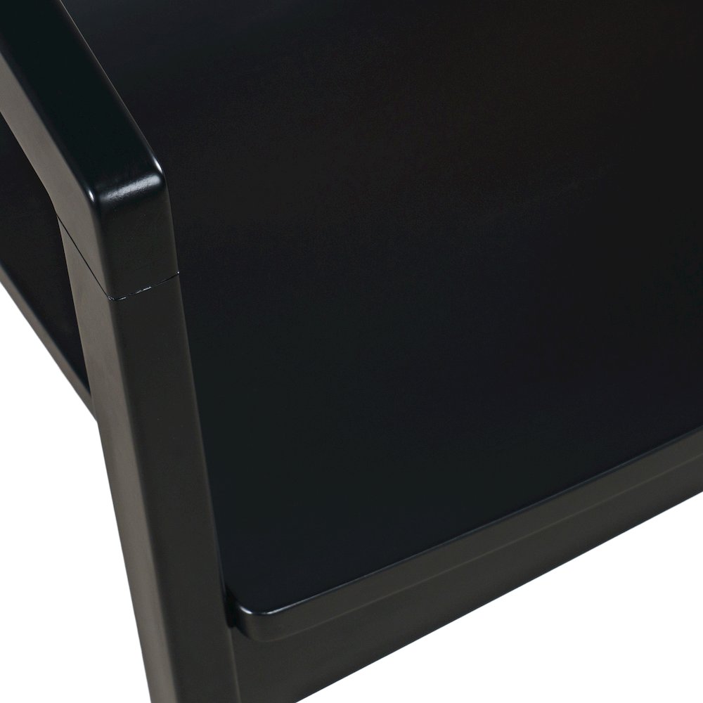 Lucas Modern Scandinavian Cane-Back Dining Armchair. Picture 4