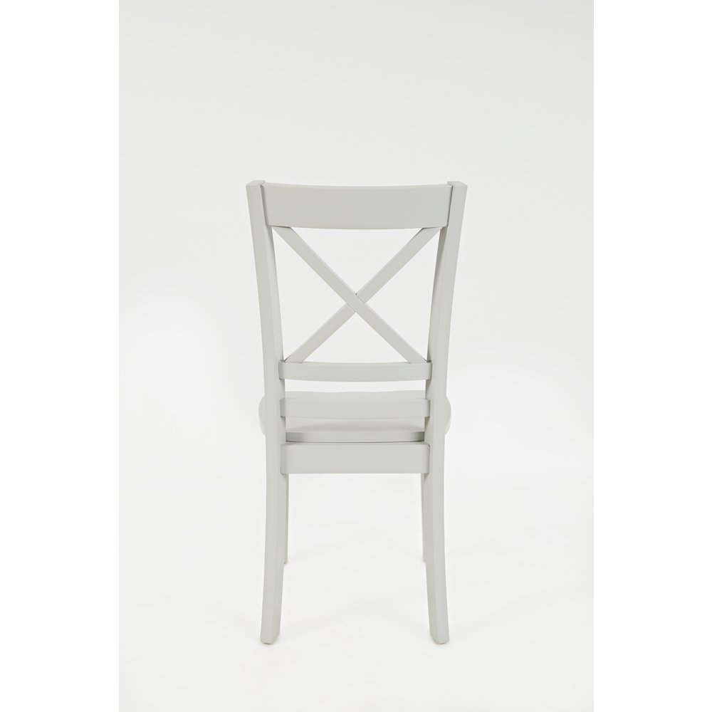 Simplicity Solid Wood Classic Cross-Back Dining Chair (Set of 2). Picture 5