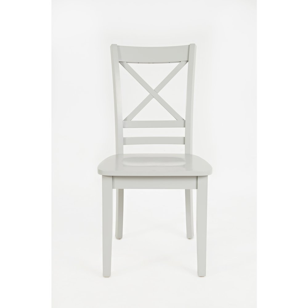 Simplicity Solid Wood Classic Cross-Back Dining Chair (Set of 2). Picture 1