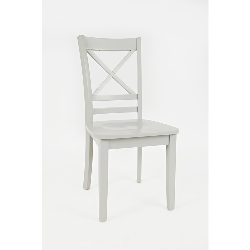 Simplicity Solid Wood Classic Cross-Back Dining Chair (Set of 2). Picture 3