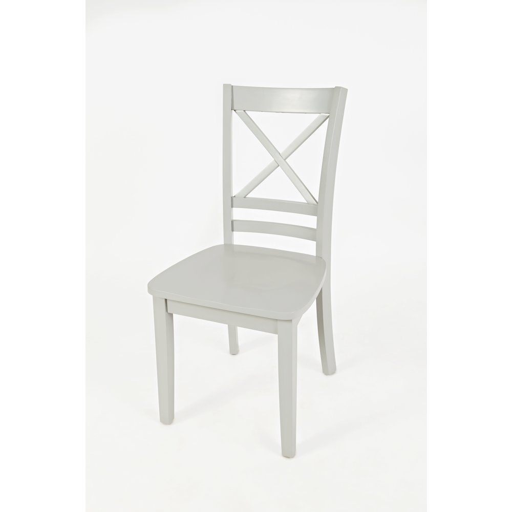 Simplicity Solid Wood Classic Cross-Back Dining Chair (Set of 2). Picture 2