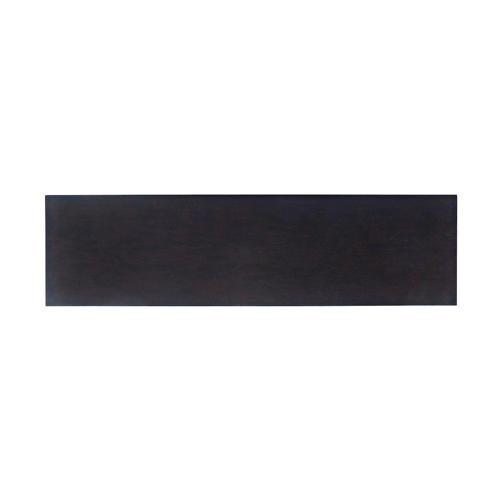 58" Slat Panel Door Sideboard Cabinet - Transitional Storage, Adjustable Shelves. Picture 6