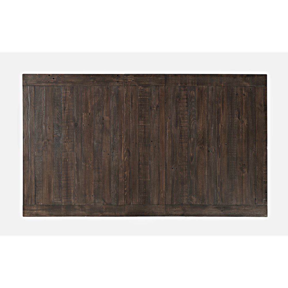 Rustic Reclaimed Solid Wood Farmhouse Adjustable Height 72" Dining Table. Picture 8