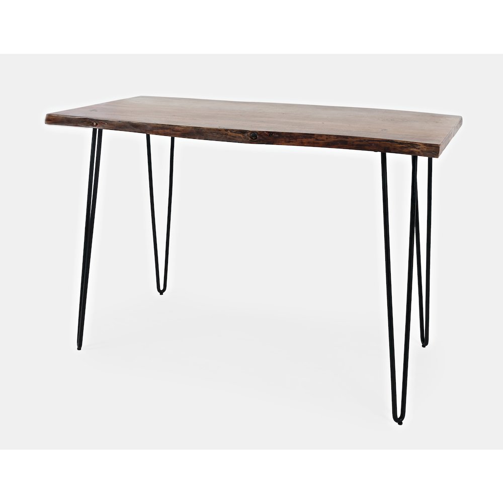 Solid Acacia Five Piece Counter Height Dining Set. Picture 5