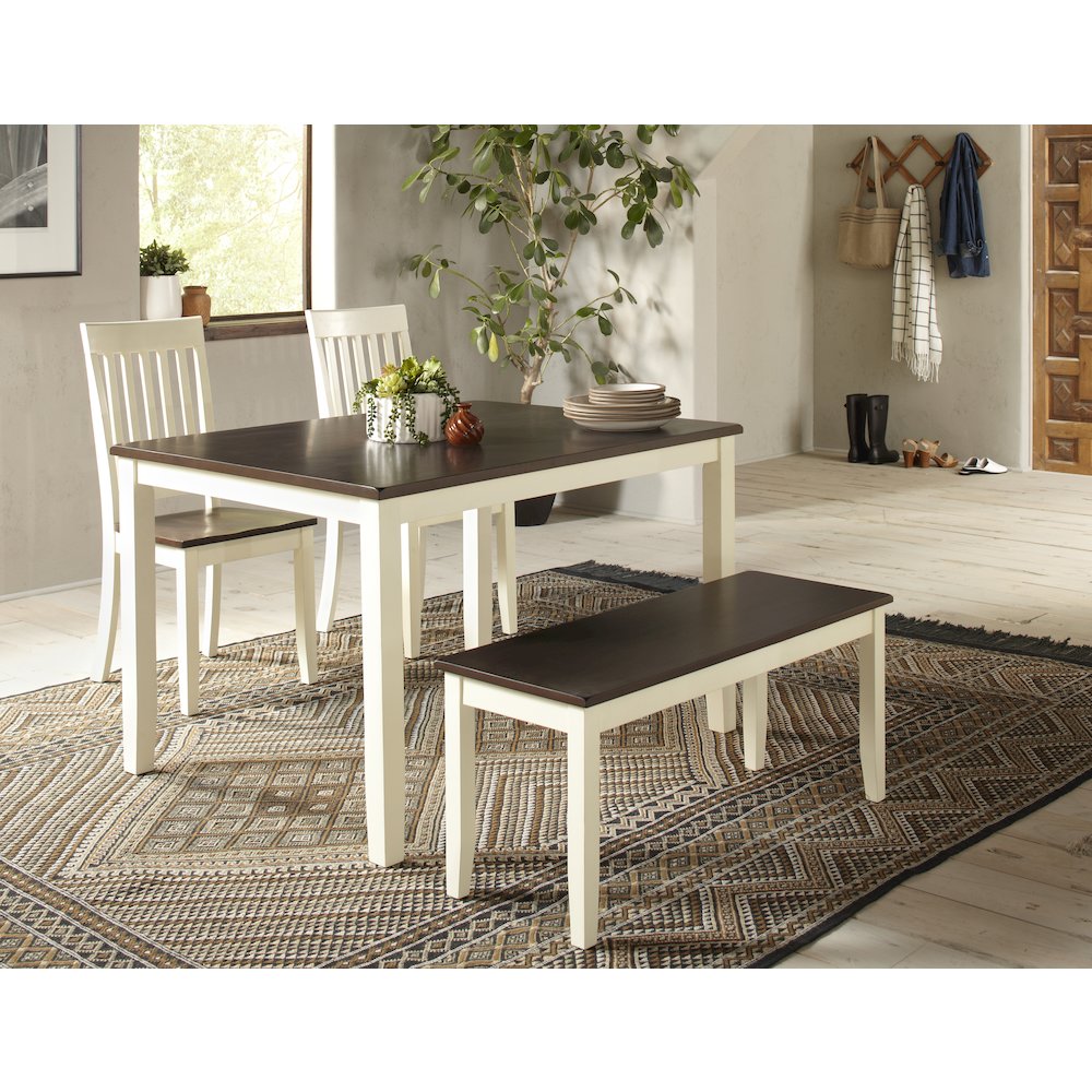 Decatur Lane Farmhouse Solid Wood Counter Stool (Set of 2). Picture 6
