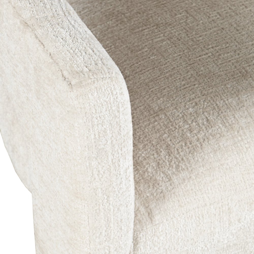 Gwen Modern Luxury Jacquard Fabric Upholstered Sculpture Counter Stool. Picture 4
