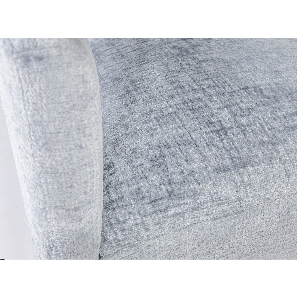Gwen Modern Luxury Jacquard Fabric Sculpture Armchair - Set of 4. Picture 5