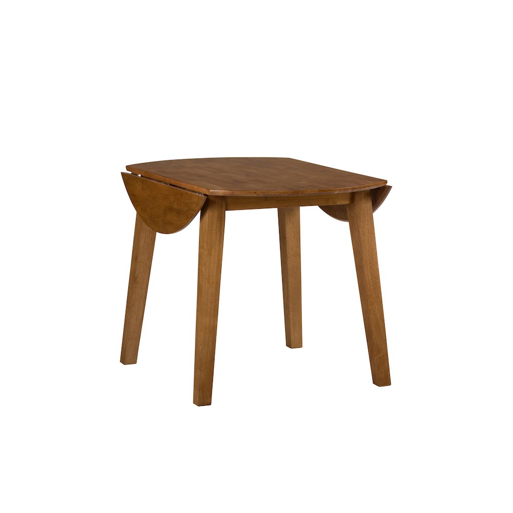 Simplicity Solid Wood Classic Round Drop-leaf Table. Picture 4