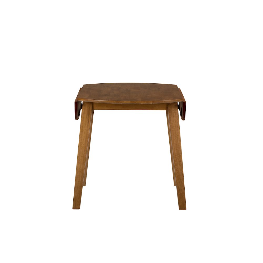 Simplicity Solid Wood Classic Round Drop-leaf Table. Picture 3