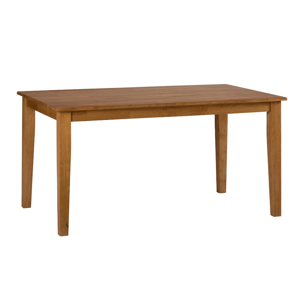 Simplicity Solid Wood Classic 60" Rectangle Dining Table. Picture 3