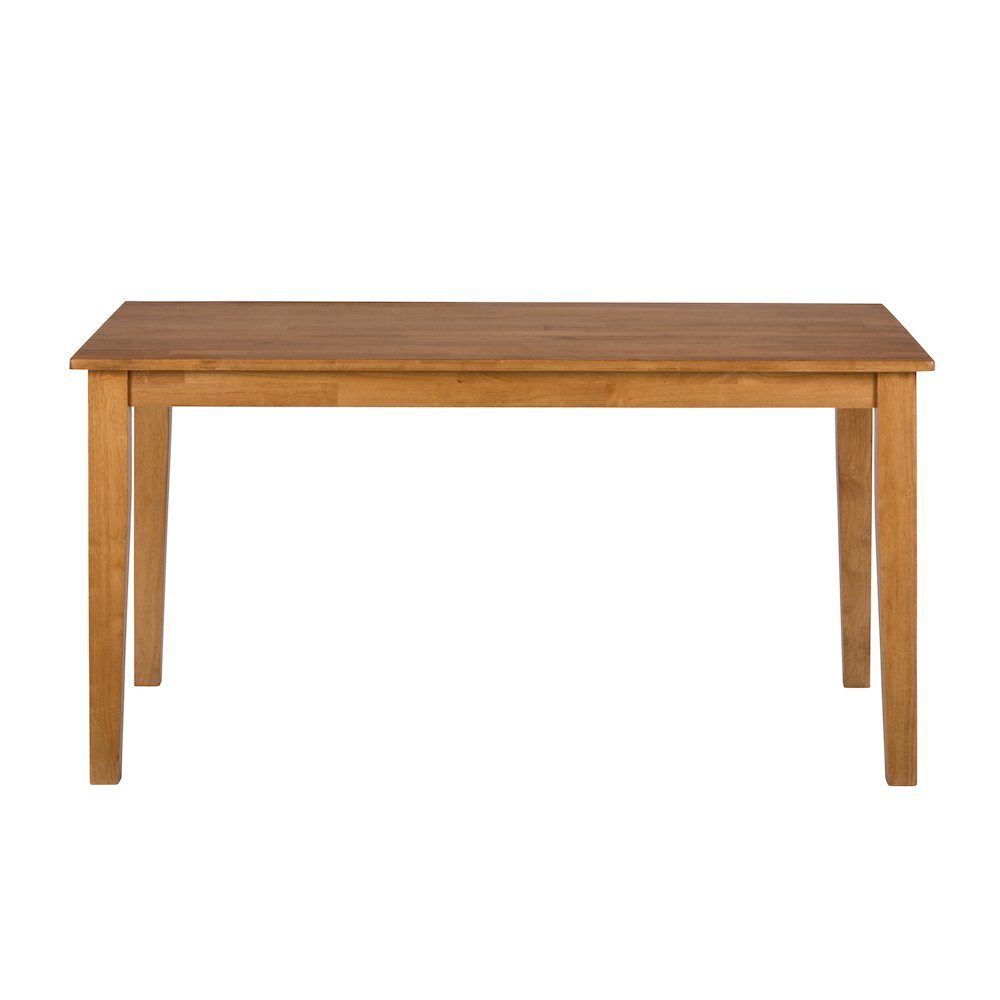 Simplicity Solid Wood Classic 60" Rectangle Dining Table. Picture 1