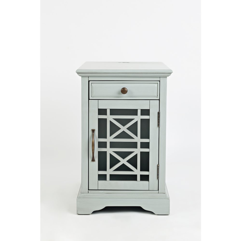 Craftsman USB Charging Chairside End Table. Picture 1
