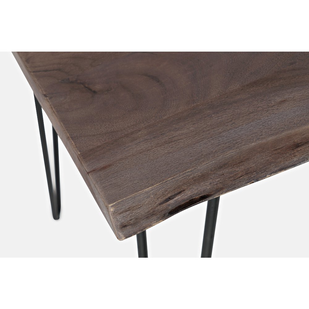 Solid Acacia Five Piece Counter Height Dining Set. Picture 3