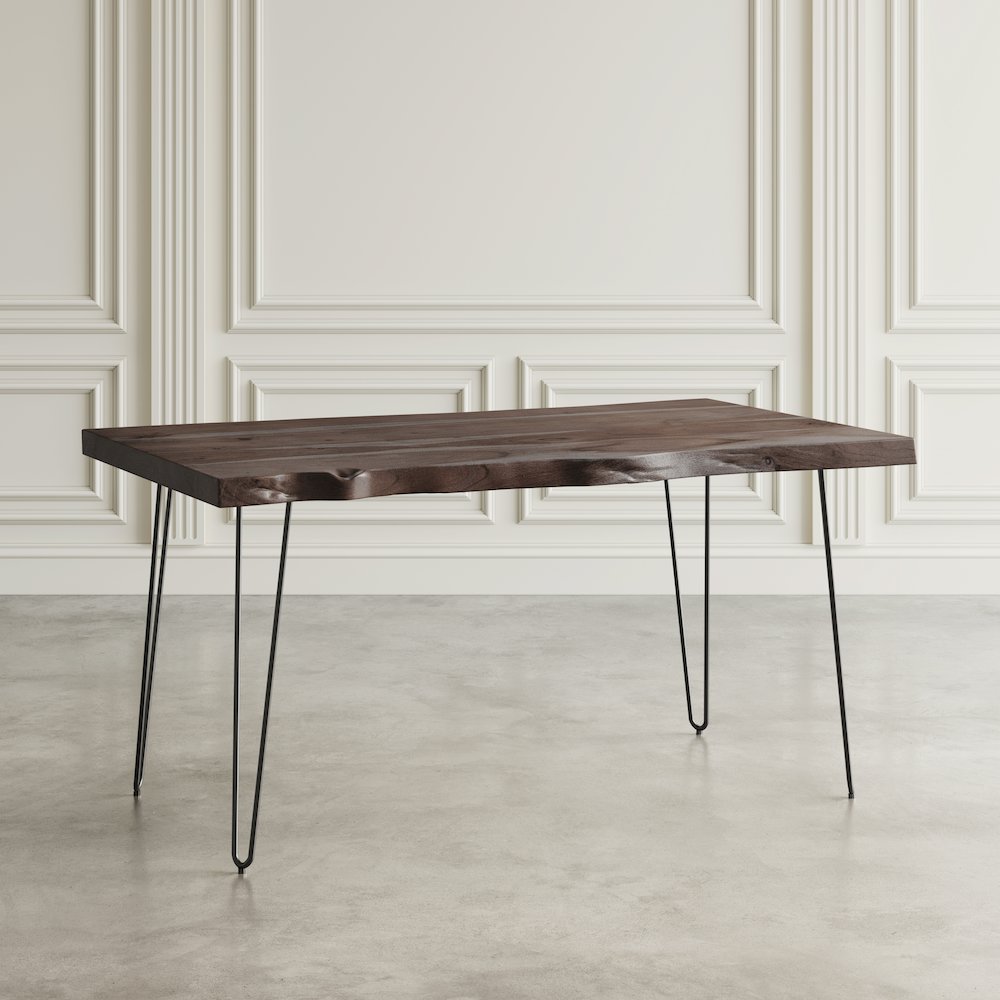60" Seven Piece Modern Dining Set. Picture 9