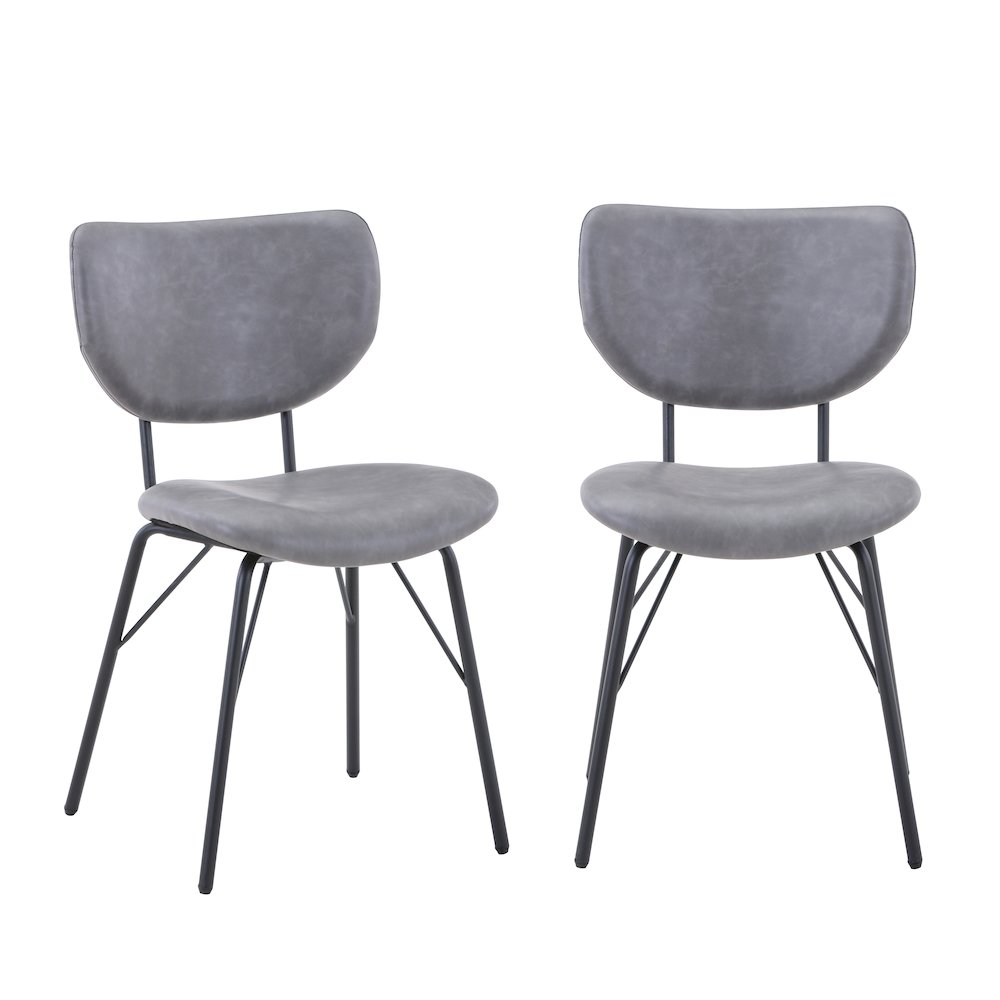 60" Seven Piece Modern Dining Set. Picture 5
