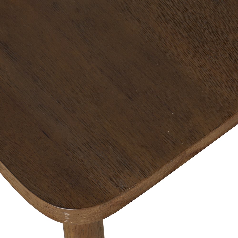 Fitz Traditional Solid Wood Curved Back Spindle Counter Stool. Picture 3