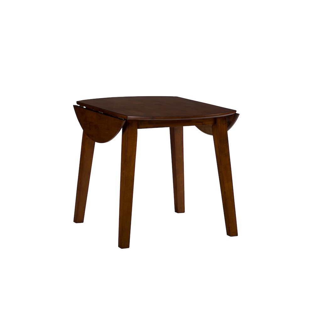 Simplicity Solid Wood Classic Round Drop-leaf Table. Picture 4
