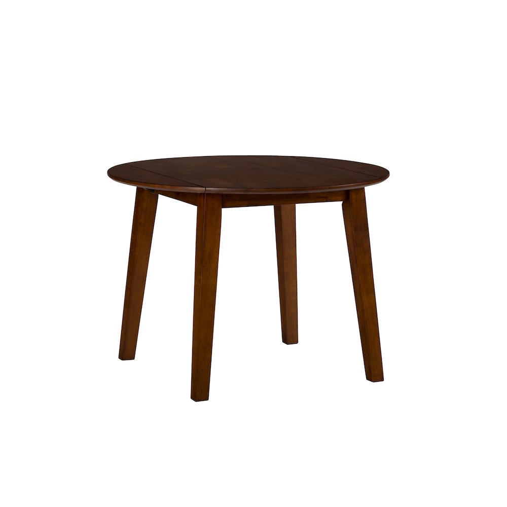 Simplicity Solid Wood Classic Round Drop-leaf Table. Picture 2