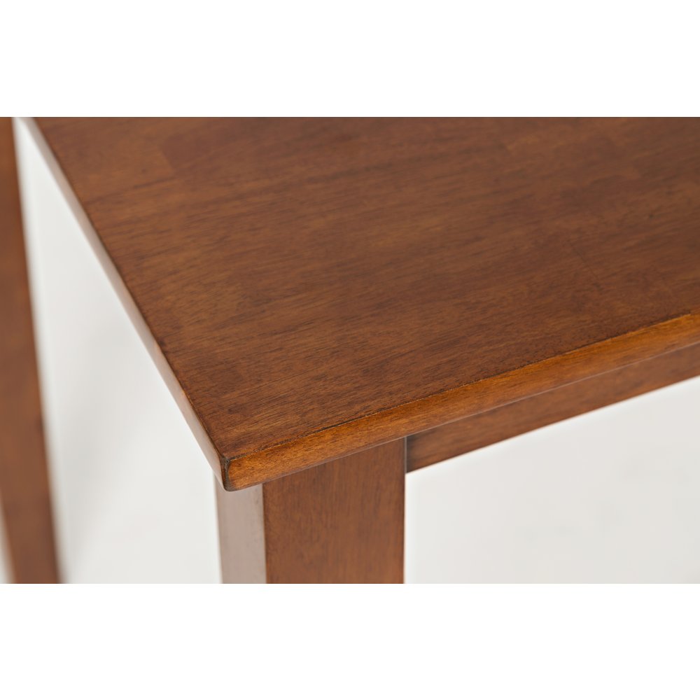 Simplicity Solid Wood Classic 54" Counter Height Dining Table. Picture 3