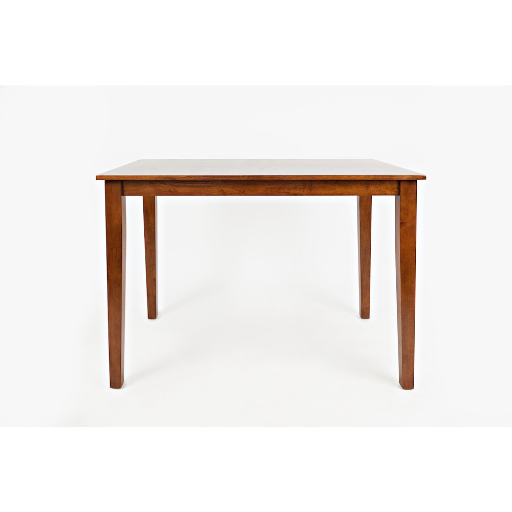 Simplicity Solid Wood Classic 54" Counter Height Dining Table. Picture 1