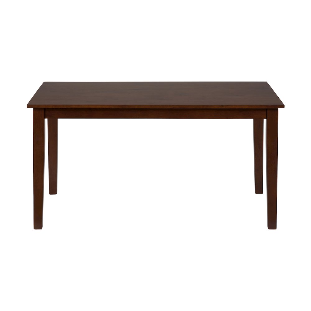 Simplicity Solid Wood Classic 60" Rectangle Dining Table. Picture 1