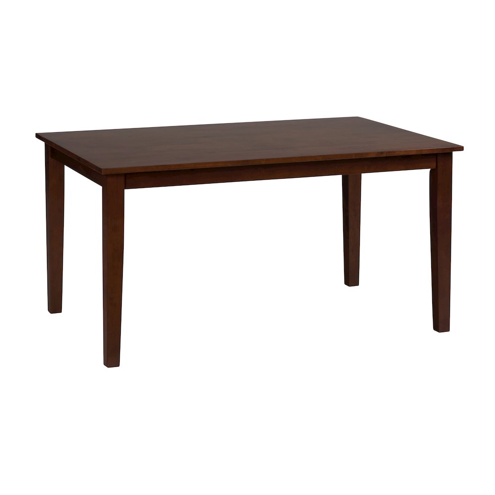 Simplicity Solid Wood Classic 60" Rectangle Dining Table. Picture 2