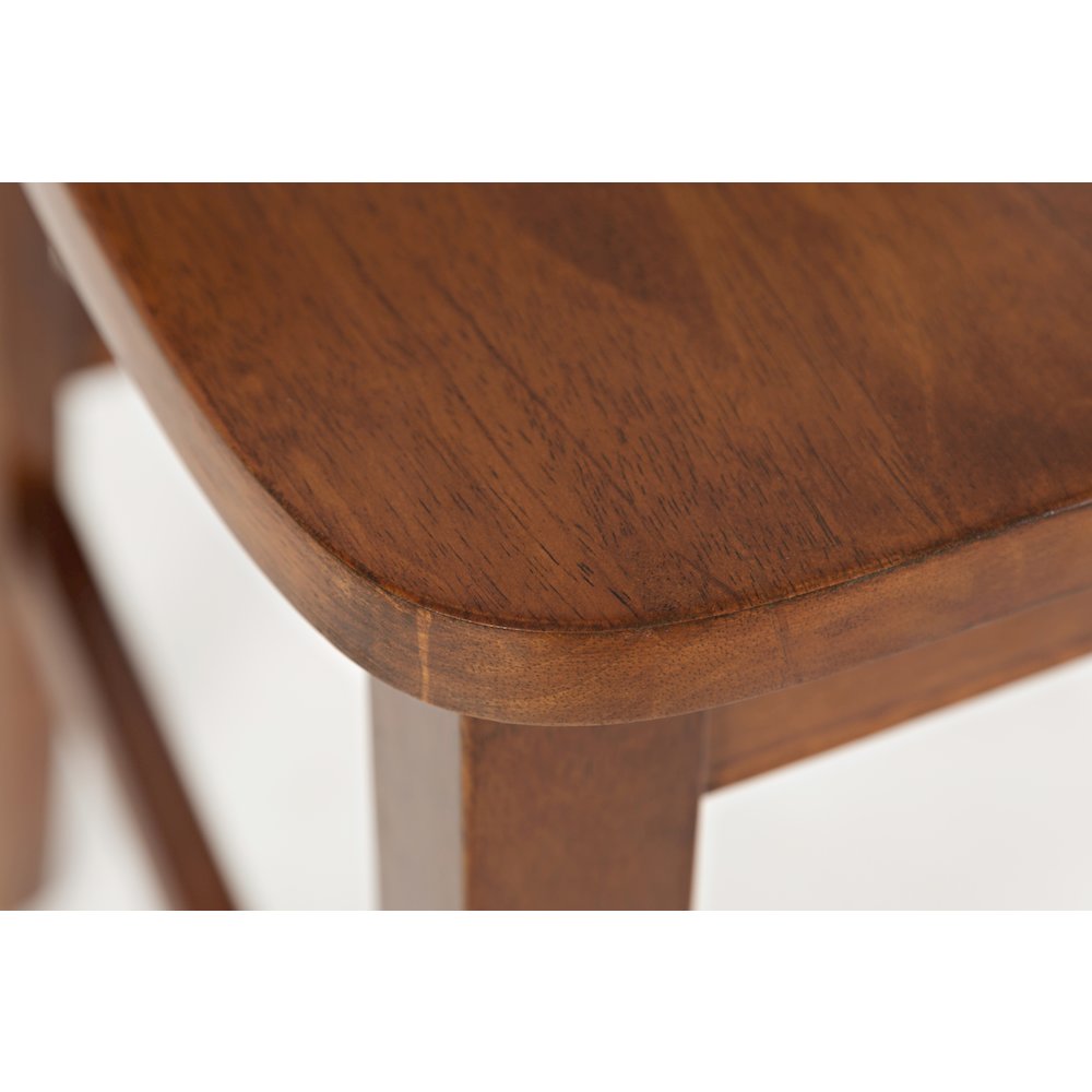 Simplicity Solid Wood Classic X-Back Counter Stool (Set of 2). Picture 5