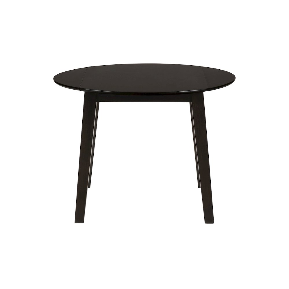 Simplicity Solid Wood Classic Round Drop-leaf Table. Picture 1