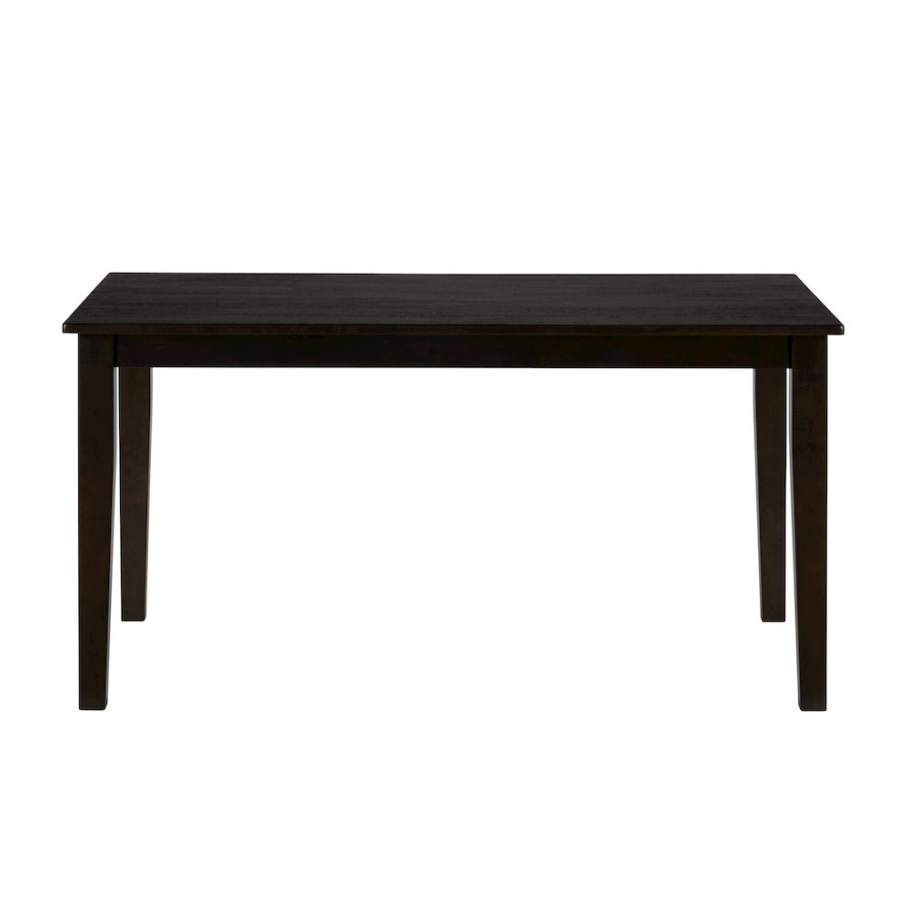 Simplicity Solid Wood Classic 60" Rectangle Dining Table. Picture 1