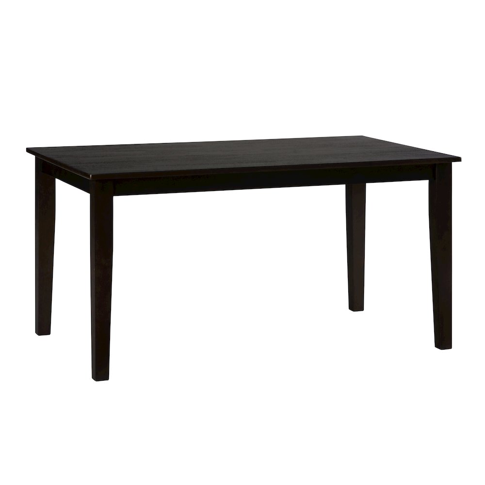 Simplicity Solid Wood Classic 60" Rectangle Dining Table. Picture 2