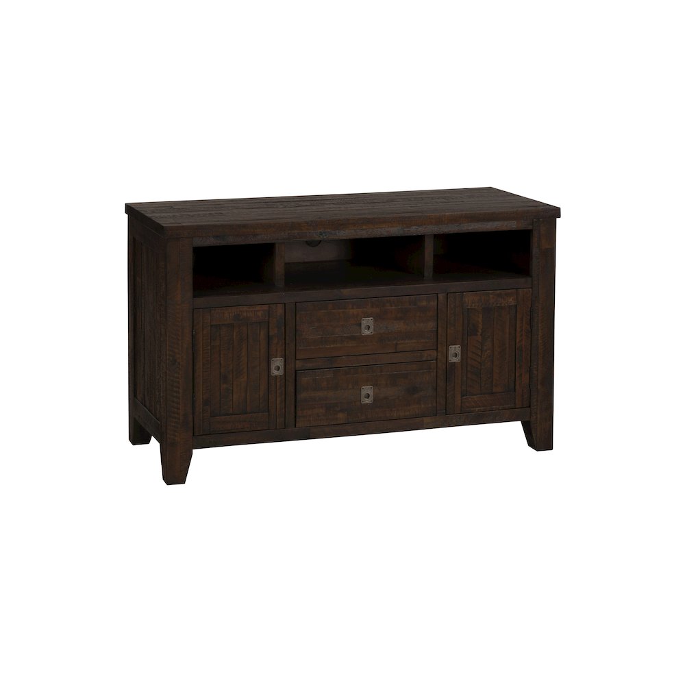 Kona Grove Distressed Rustic Solid Wood 50" Media Unit. Picture 3