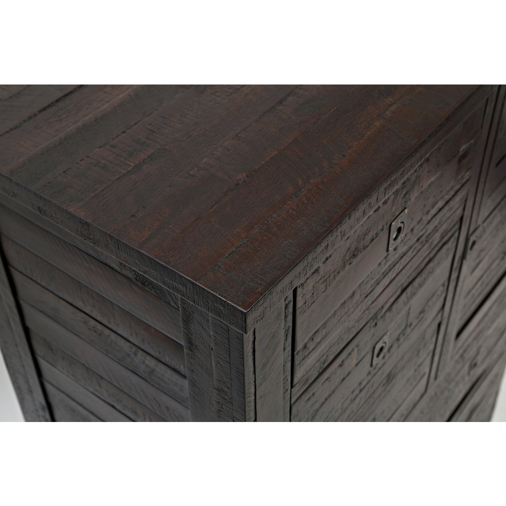 Kona Grove Distressed Rustic Solid Acacia Chest of Drawers. Picture 3