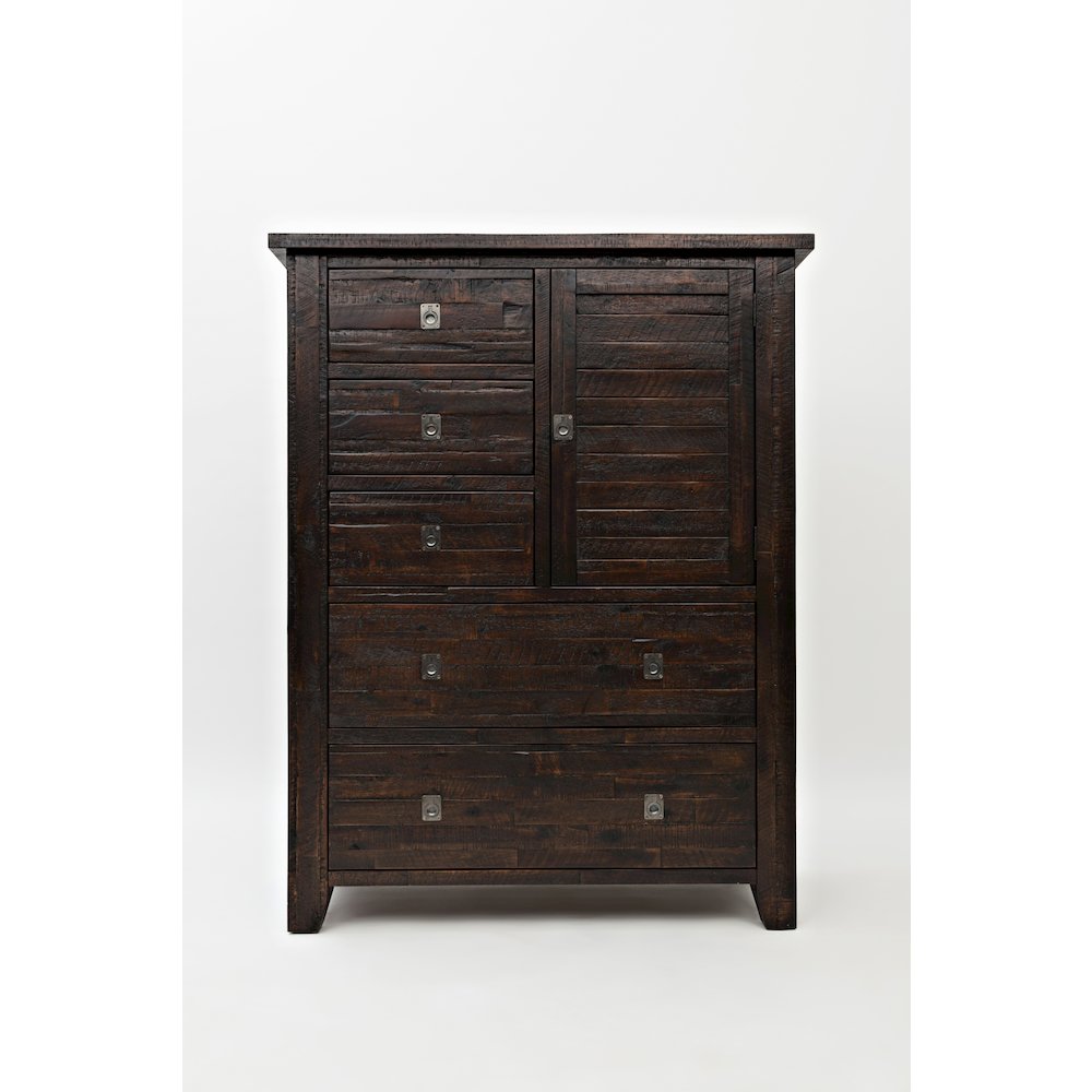 Kona Grove Distressed Rustic Solid Acacia Chest of Drawers. Picture 1