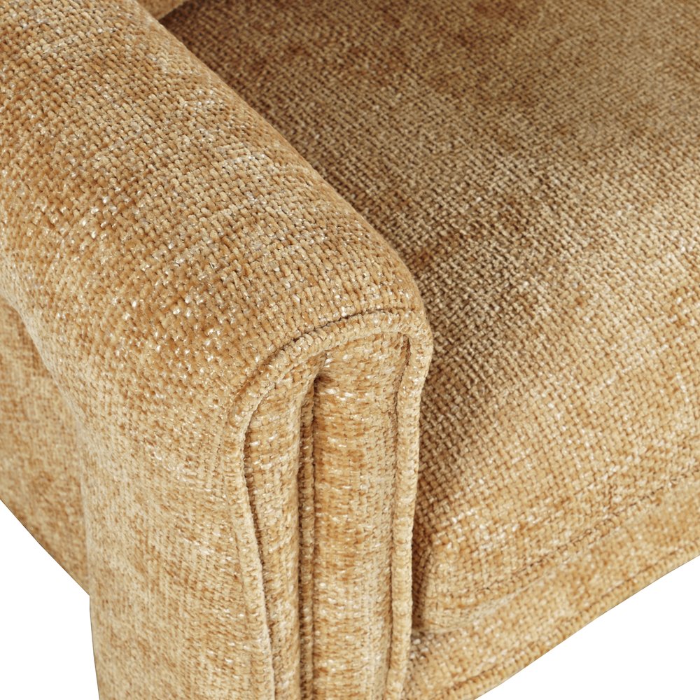 Adley Modern Upholstered Vintage Accent Armchair with Pillow. Picture 5
